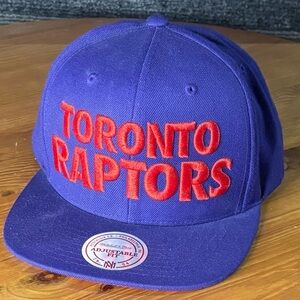 Mitchell & Ness Toronto Raptors NBA Basketball SnapBack Hat OSFA